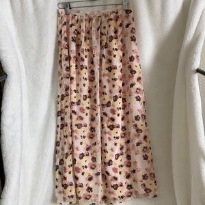 Gianni Bini Floral A Line Skirt